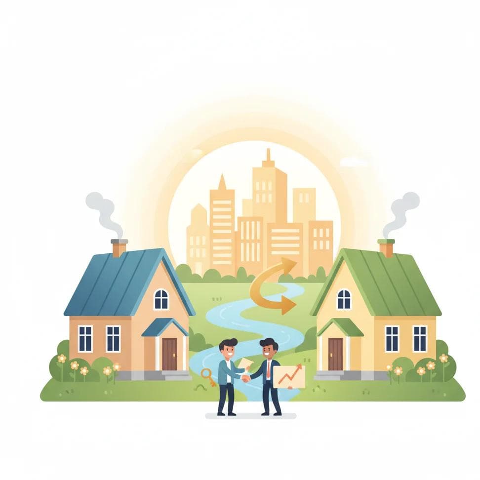 Två fastigheter i Norrtälje sålda för 15,9 miljoner – signaler till Stockholms bostadsmarknad